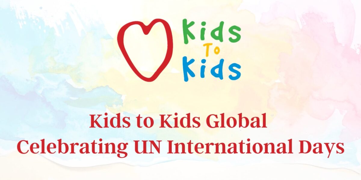Video: Kids to Kids Global Celebrating UN International Days